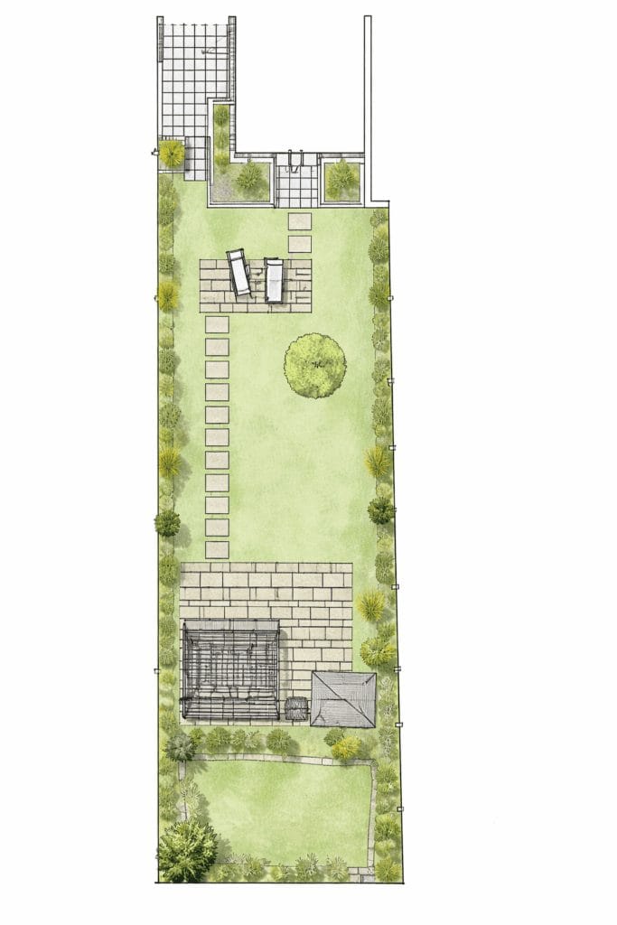Detailed planting plan